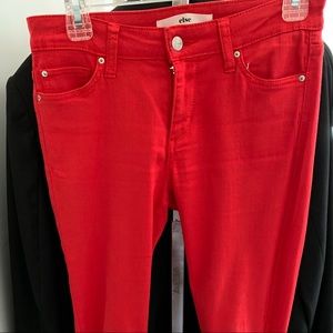 Red Skinny Jeans